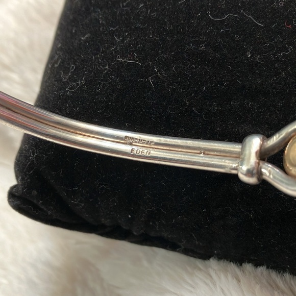 Vintage Eden Hand Arts Evil Eye Cuff Bracelet - Picture 4 of 10